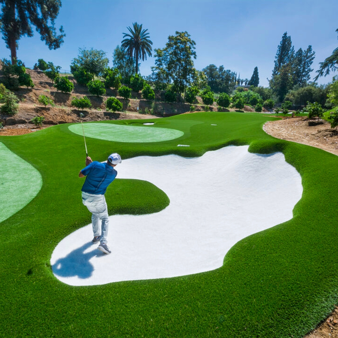 fake grass lawn installation